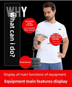 Fortalecedor de Pulso com Resistência Ajustável