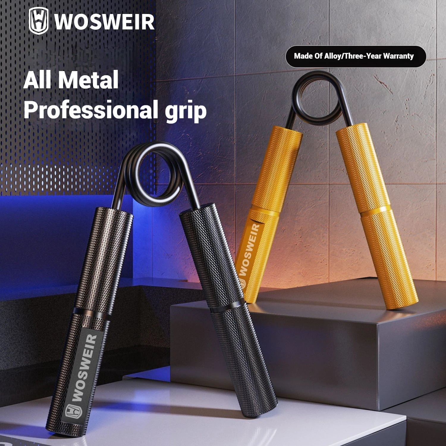 Hand Grip R‑Type Profissional para Treino de Força