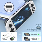 New R50S Retro Handheld Game Console 5.1 Inch Large Screen Linux System 854*480 4200mAh Video Gaming Player Boy Gifts