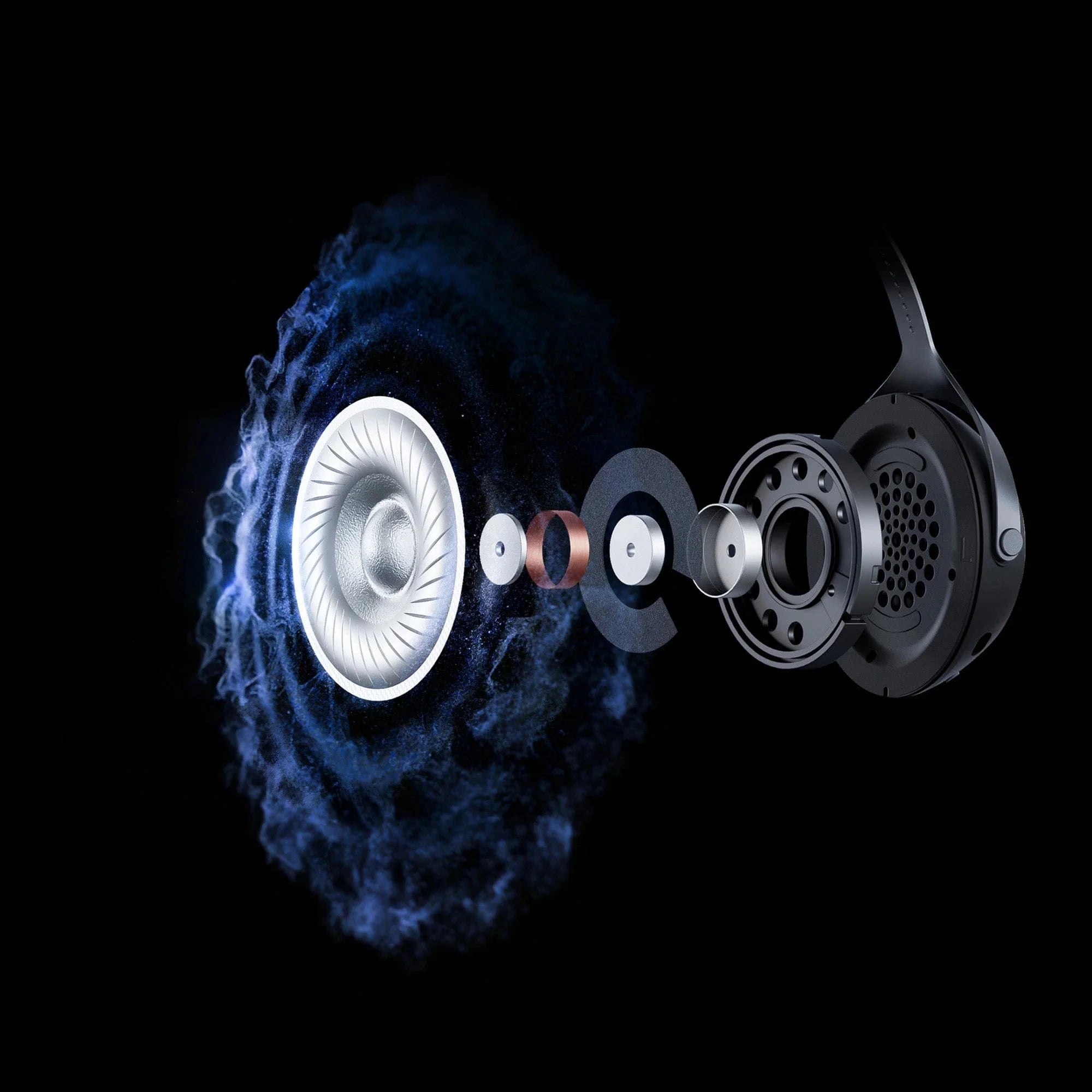 MCHOSE X9 Wireless Gaming Headset 7.1 Surround Sound Noise Canceling Mic Low 15ms Latency FPS Games E-sports Headphones