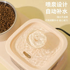 Dog Cat Automatic Feeder Bowl Large Capacity Dog Cat Feeding And Drinking Dog Water Dispenser Feeding Bowl Pet Supplies