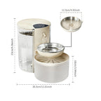 3L Smart Constant Temperature Tilting Pet Water Dispenser Timed & Quantitatively Feed Water Silent cat&dog Heated Water Fountain