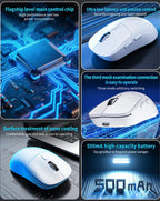 Wireless Gaming Mouse, 2.4G High-Performance with Adjustable DPI & Rechargeable Battery