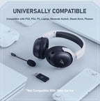 Picun G3 — Headset Gaming Wireless 5.4/2.4 GHz com Mic e 65 h