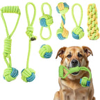 Conjunto de Cordas Resistentes para Cães – Brinquedos de Mastigar e Tug‑of‑War