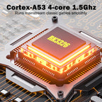 Ampown XU MINI M Handheld Game Console 2.8'' Screen Linux OS MINIM Retro Simulator Video Player Portable Console Children Gifts