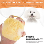 New Bath Massage Brush Bathroom Multifunctional Puppy Big Dog Cat Soft Safety Silicone Pet Accessories for Dogs Cats Tools