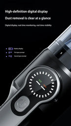 Cordless car vacuum cleaner, one-button dust removal, high-power portable vacuum cleaner, large suction mini vacuum cleaner.