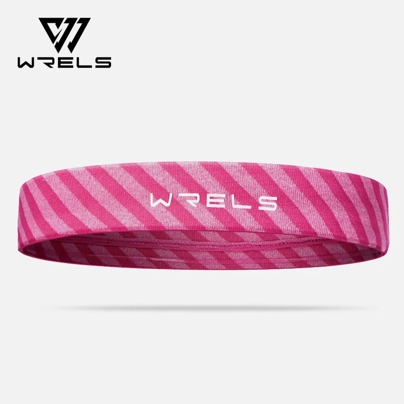 WRELS DryFit Headband – Faixa Antiderrapante de Secagem Rápida para Corrida, Yoga e Treino