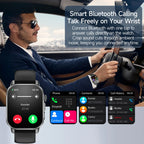 2026 New Model Uric Acid & Lipid Health Analysis Smartwatch Men's ECG+PPG Bluetooth Call 2.01 inch Flashlight Smartwatch Women's