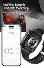 2026 New Model Uric Acid & Lipid Health Analysis Smartwatch Men's ECG+PPG Bluetooth Call 2.01 inch Flashlight Smartwatch Women's