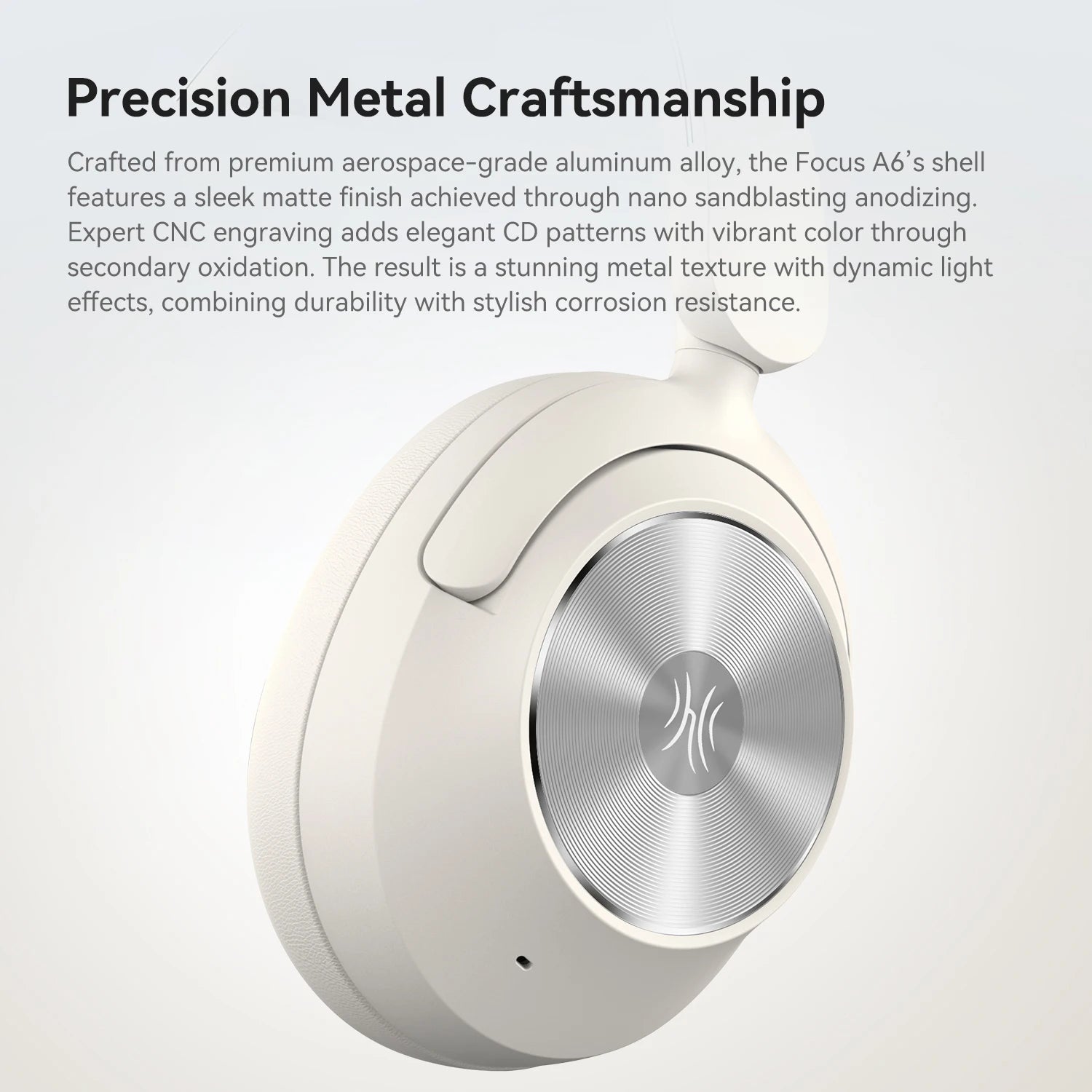 OneOdio A6 — Headphones Over‑Ear ANC 48 dB com LDAC Hi‑Res e App