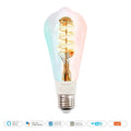 MOES Tuya ST64 Smart Bulb — LED RGB 2700–6500K WiFi Alexa