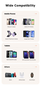 Toocki PowerBank 10000mAh — Magnético 15W MagSafe USB‑C PD 22.5W