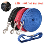 Nylon Dog Training Leash Reflective Pet Leash For Small Big Dogs Outdoor Walking Long Lanyard Rope Puppy Traction Belt Supplies