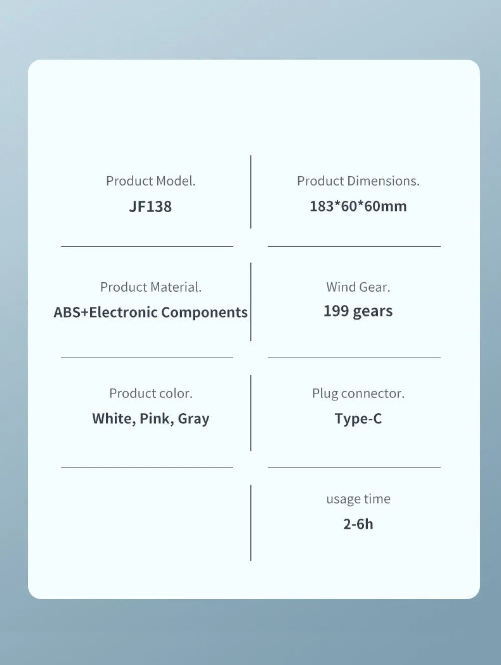 Outdoor Handheld Cold Compress Fan 3600mAh Quite High-speed Cold Air USB Rechargeable Mini Turbo Fan with Lanyard Portable Fan