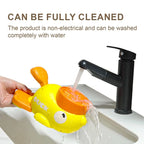 Dog Puzzle Feeder Interactive Pet Food Treat Dispenser Cartoon Duck Design Anti-slip Pet Automatic Feeder Toys for Dog Training