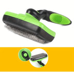Pet Grooming Tool self cleaning Shedding Comb Pet Hair Removal Brush