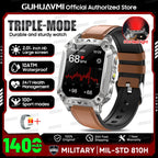 Smartwatch Militar 2026 – Robustez Extrema, Lanterna LED e Autonomia XL