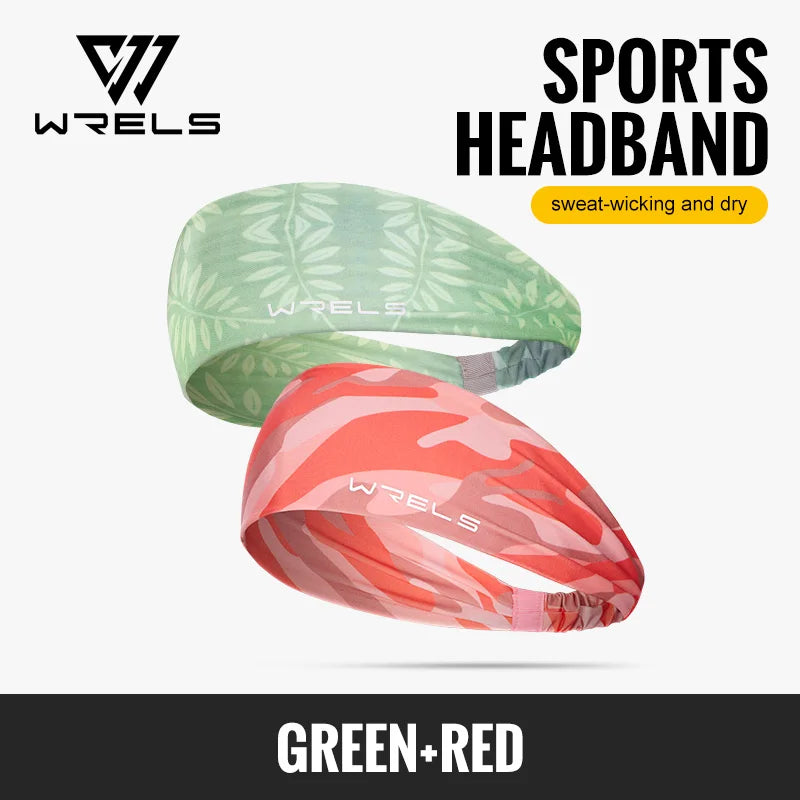 WRELS SweatBand Set – Faixas Desportivas Antiderrapantes e Antissuor (1/2/3 pcs)