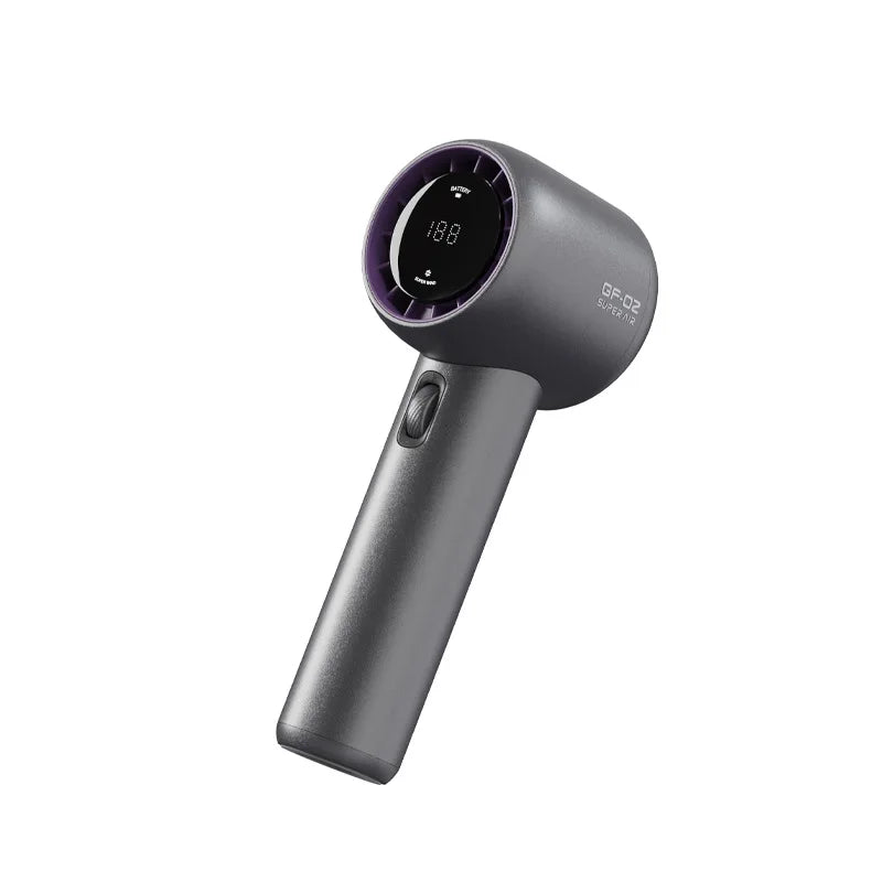 HOMEFISH GF02 199 Gears High-Speed ​​Portable Fan USB Rechargeable Fans 3500mAh Electric Fan Mini Air Conditioner