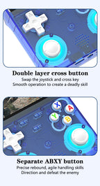 New ultra retro R36 handheld game console, 4.0-inch portable game console, Linux system, 128GB portable video game console.