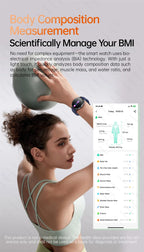 Sapphire 2025 New Health Managed Smart Watch Health Measurement Blood Fat Uric Acid Call ECG+PPG Blood Pressure Health Smartwatch iOS