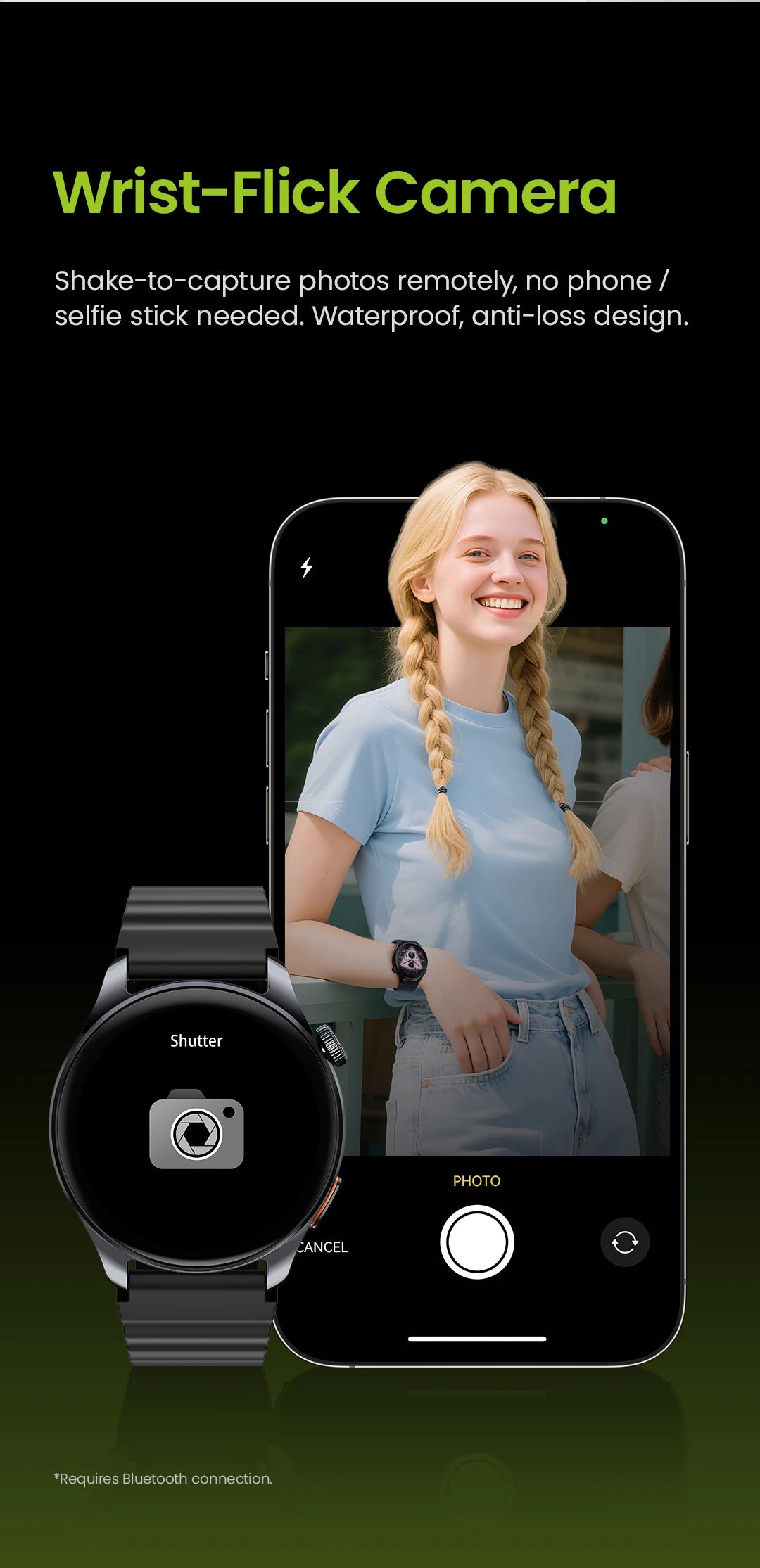 HAYLOU Watch 4S – AMOLED HD, GPS Avançado e Performance Desportiva