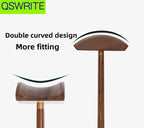 Suporte de Headphones em Nogueira — Design Minimalista em Madeira Maciça