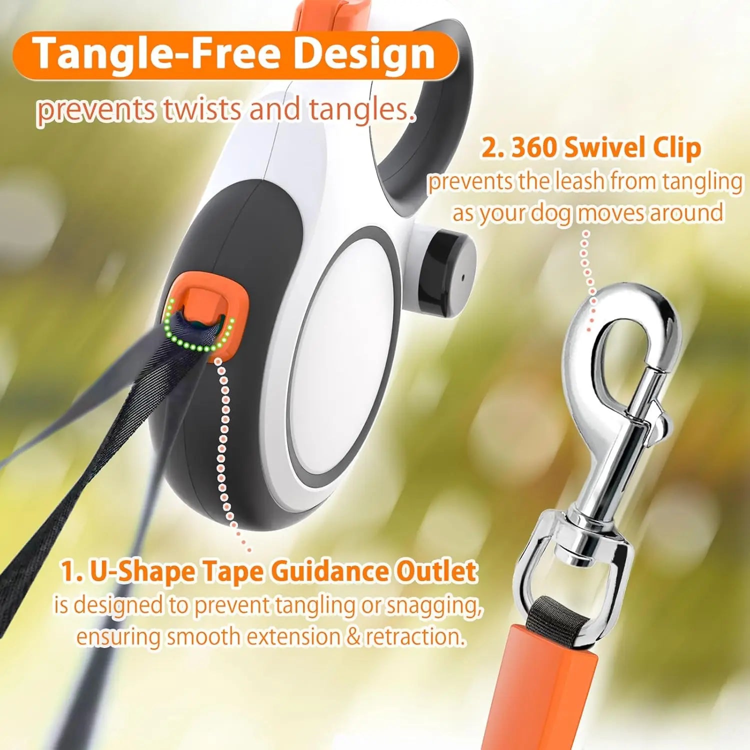 5m 8m 50kg Dog Leash Retractable Roulette Collar for Small Big Dogs Accessories Adjustable Walking Hiking French Bulldog Rope