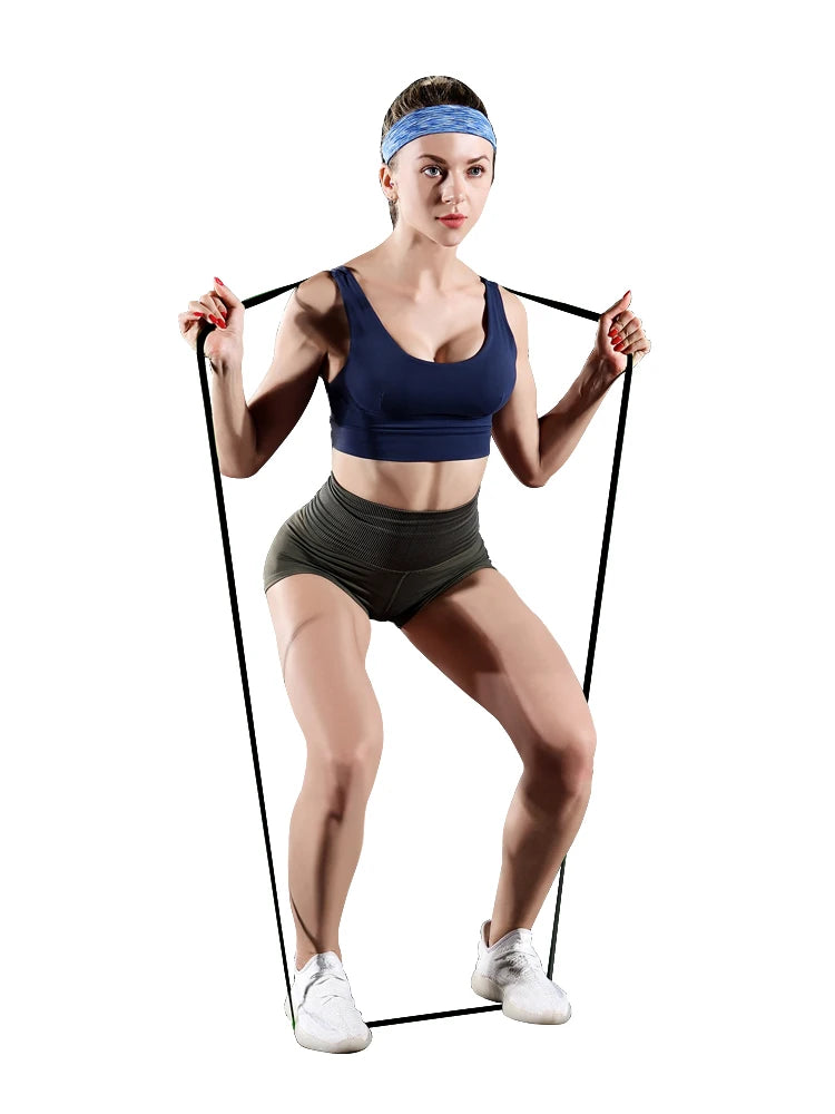 Banda de Resistência em Látex para Treino de Força e Pull-Up Assist