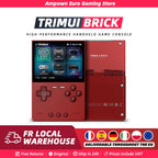 TRIMUI BRICK Handheld Game Console 3.2'' IPS Screen Linux System Trimui UI Metal Back Panel Key LED Lighting Free Keycap Gifts