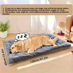 Large Plush Dog Bed Sofa Thickened Super Soft Polyester Pet Mat Dog Crate Mat Bed For Small Medium Large Dog Bed
