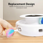 Brinquedo Inteligente 2 em 1 para Gatos – Bola Interativa com 5 Modos Eletrónicos