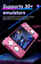 Newest XF40H Retro Handheld Game Console Linux 4.0'' IPS Screen Supports WiFi Glowing Rocker Portable Pocket Video Games Player