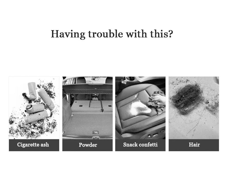 Aspirador Portátil Sem Fios com Sucção Ciclónica para Carro e Casa