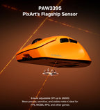 KYSONA Uranus PRO Wireless Gaming Mouse Ergonomic Mouse PAW3395 54g 8KHz Polling Rate 26000DPI For Right Big Hand PC Gamer