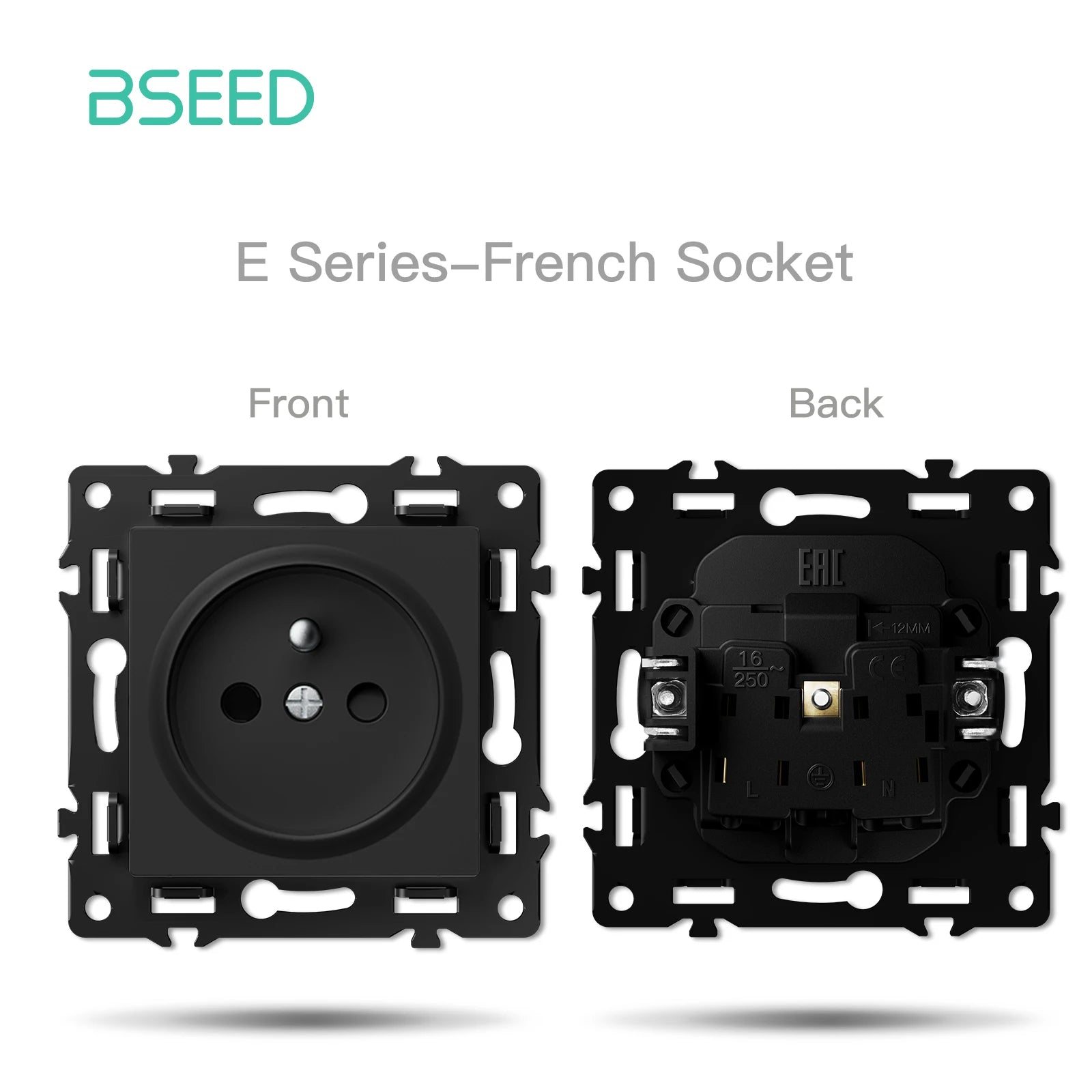 BSEED WiFi Smart Switch Parts — Dimmer, Cortina, Tomadas EU e USB‑C