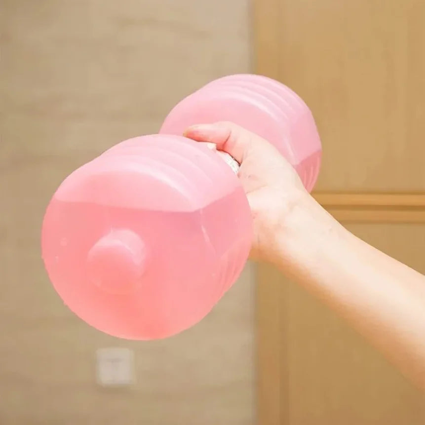 Halter de Água Portátil — Dumbbell Ajustável para Treino de Força e Tonificação