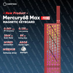 IROK Carotmas Mercury68 Max mars68 pro Mercury 68 Gaming Magnetic Mechanical Keyboard Rapid Trigger 0.001 8K Wired Gamer Keyboard