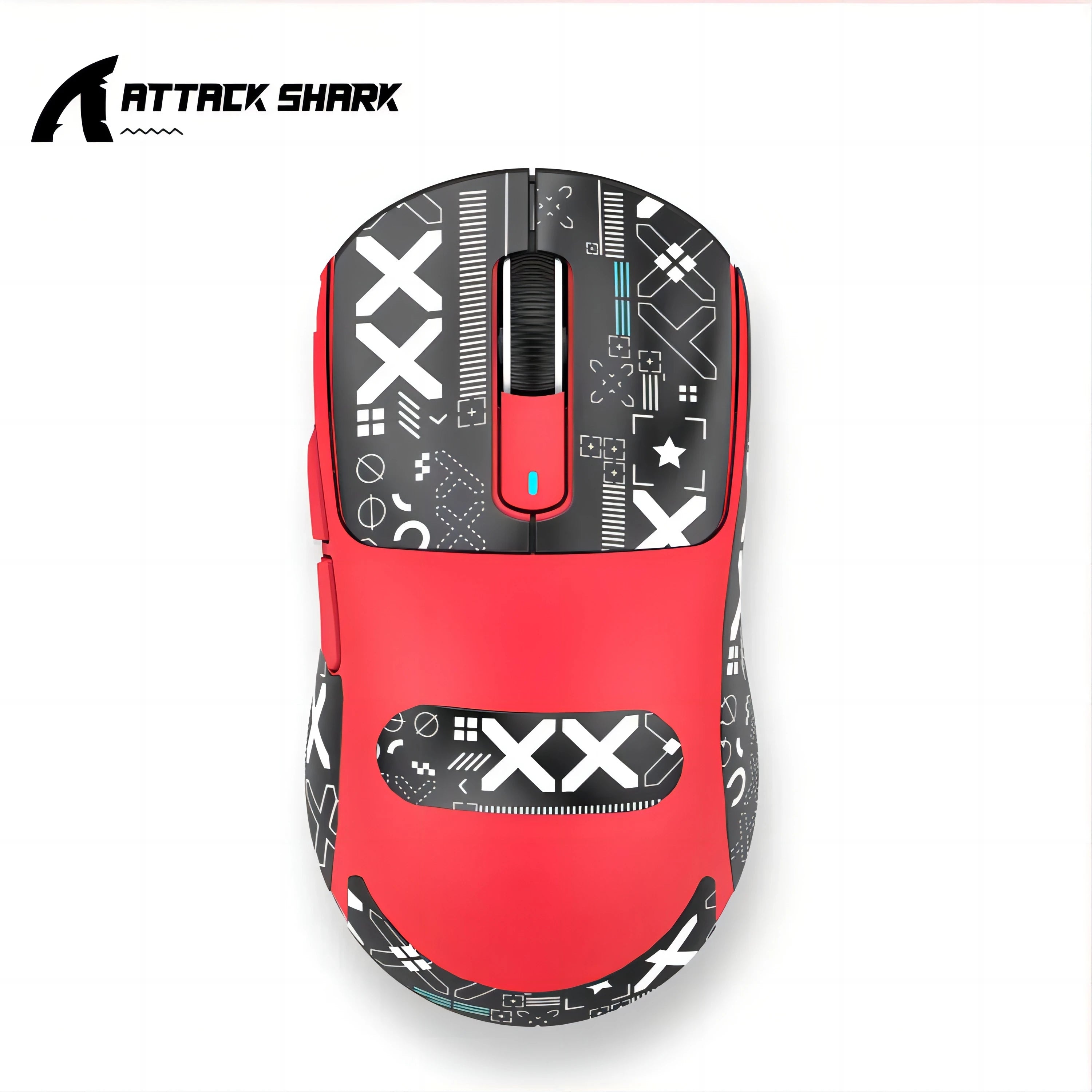 Attack Shark X3 PixArt PAW3395 Wireless Mouse, 26K DPI Lightweight Mouse ,Tri-Mode Macro Gaming Mouse,Laptop/win/mac