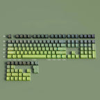 Line Gradient Side Shine Through Keycaps Cherry Profile PBT Custom Keycaps for 60% 65% 75% 96% 98% 100% Mechanical Keyboard