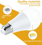 1-10PCS Smart RGBW LED Bulb Spotlight E27 E14 B22 GU10 6W 10W with infrared remote control suitable for colorful home lighting.