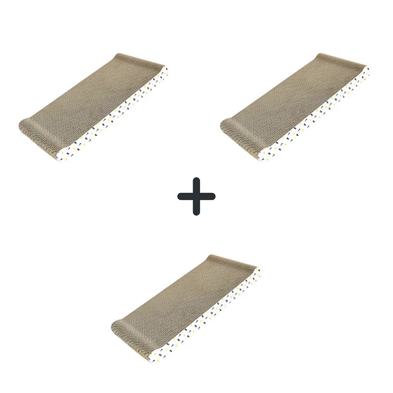 Cat Scratchers Cardboard Cat Scratching Board Durable Grind Claws Corrugated Paper Pets Sofa for Indoor Cats Kittens
