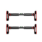 HUA Home Gym Pull-Up Bars Training Horizontal Bar Non-Slip Telescopic Chin Up Bar Fitness Training Bar Anti-Reversing Sit Up Bar
