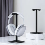 Aluminum Alloy Headphone Stand Holder Space Saving Gaming Headset Stand Rack Desktop Organizer Display Earphone Hanger Bracket