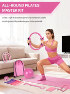 Pilates Yoga Set – Kit de Pilates e Yoga com 13 Peças para Treino em Casa