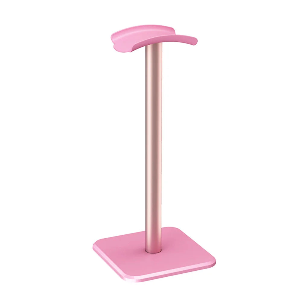 Aluminum Alloy Headphone Stand Holder Space Saving Gaming Headset Stand Rack Desktop Organizer Display Earphone Hanger Bracket
