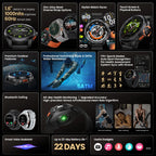 HAYLOU Solar Ultra GPS – AMOLED HD, Resistência 5ATM e Conectividade Total