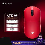ATK DragonFly A9 Air Ultimate Wireless Gaming Mouse PAW3950 Ultra 42000DPI 750IPS 8KHz RGB Ergonomic Design for Windows MacOs